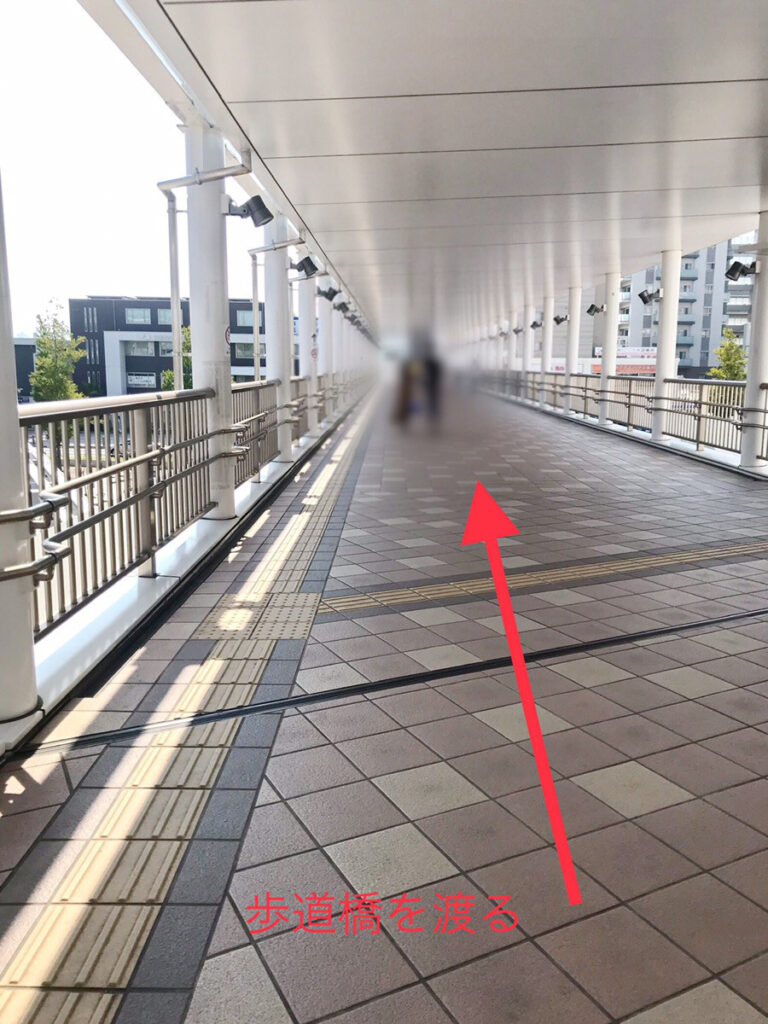 ららぽーと海老名手前歩道橋